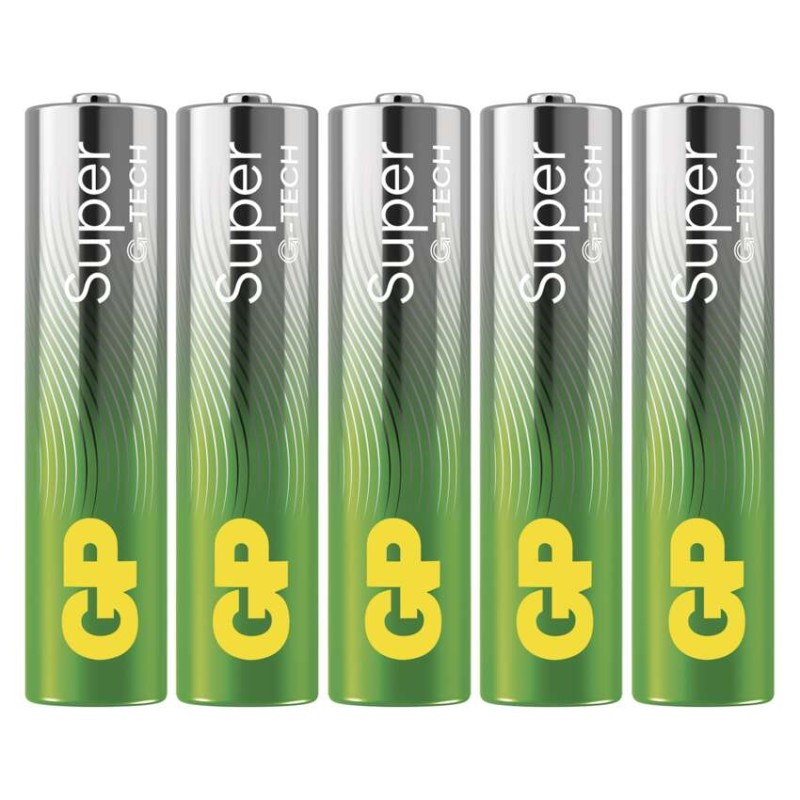 GP Bateria alkaliczna SUPER AAA (LR03) 5 szt.