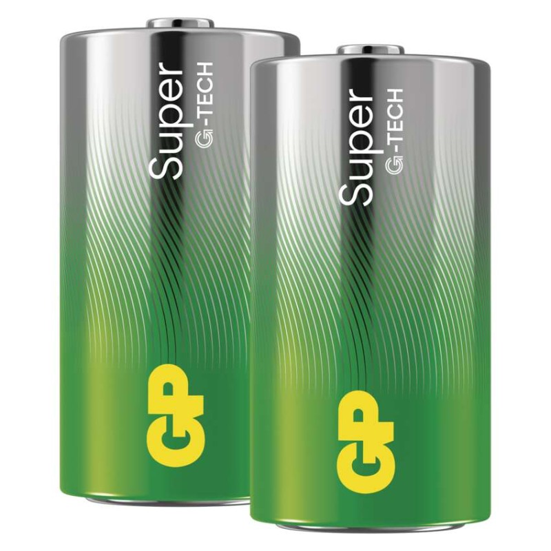 GP Bateria alkaliczna SUPER C (LR14) 2 szt.