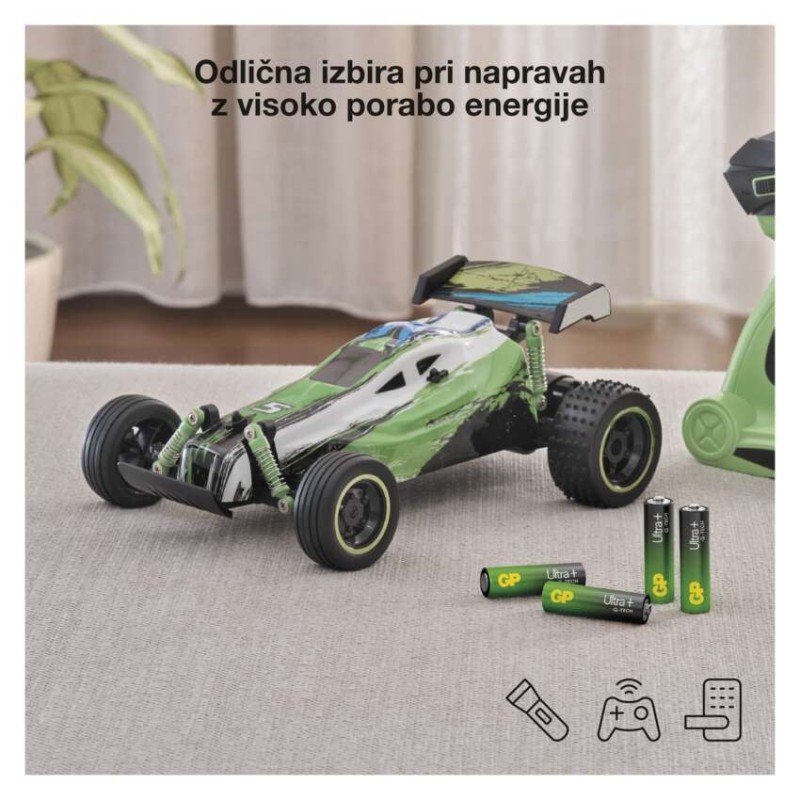 Baterija GP ULTRA PLUS alkalna LR20 D 2 kos