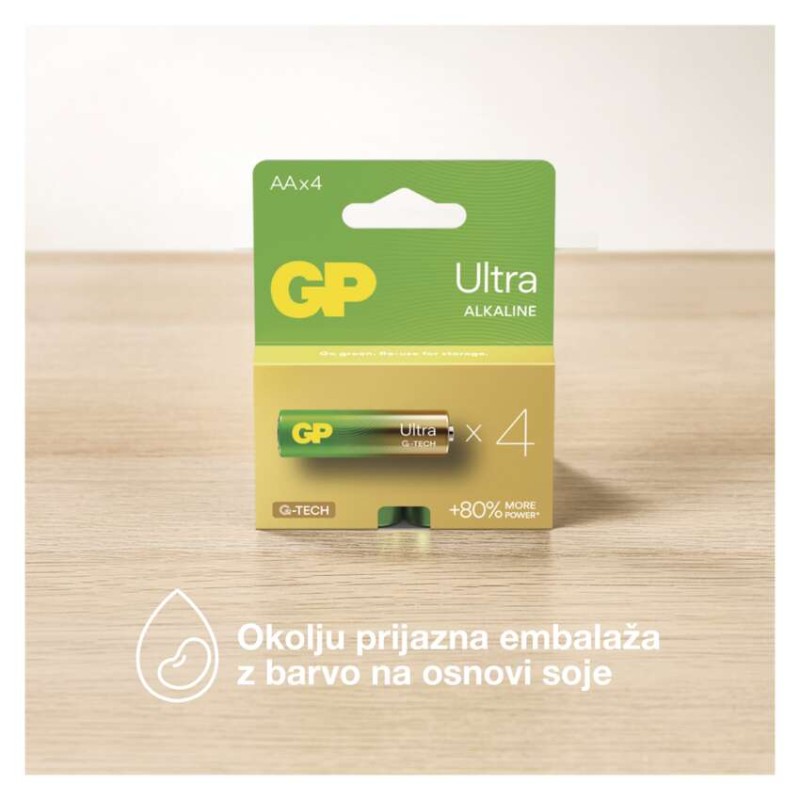 Baterija GP ULTRA alkalna LR6 AA 2 kos