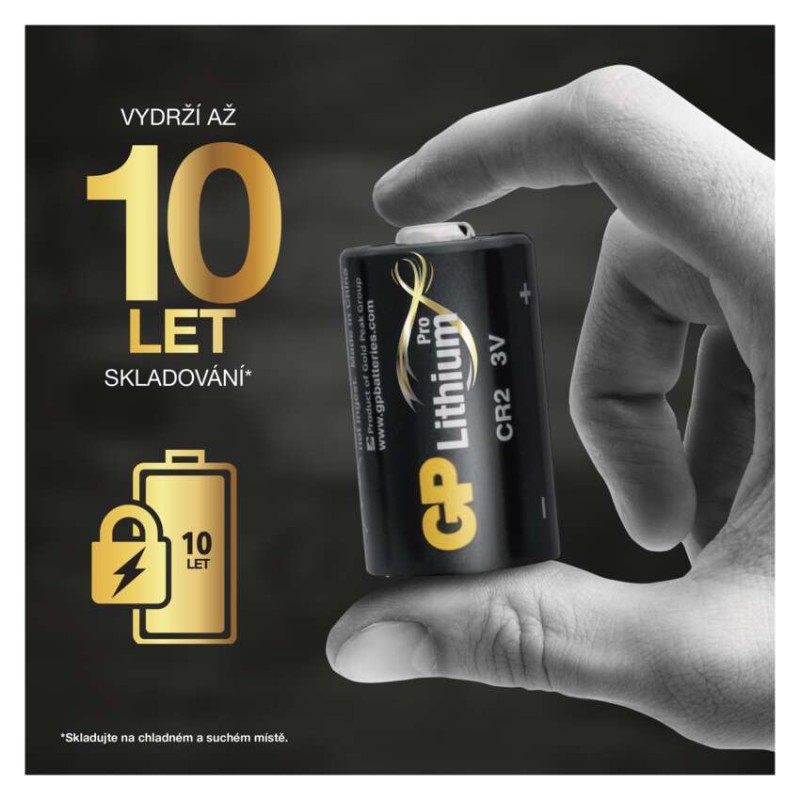 Lithiová baterie GP CR2