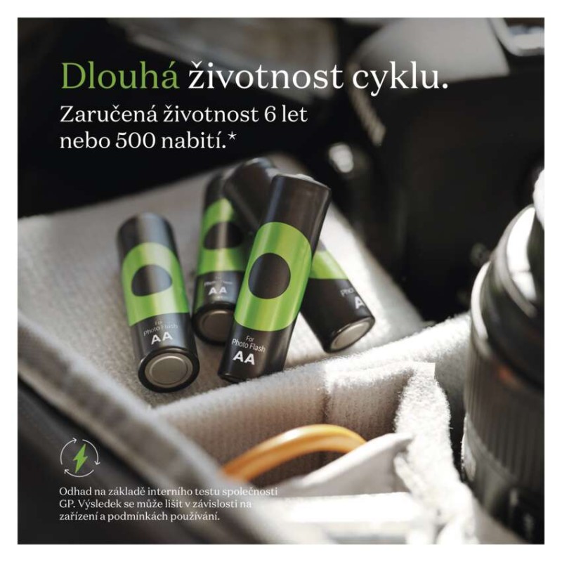 Nabíjecí baterie GP ReCyko Pro Professional AA (HR6), 4 ks