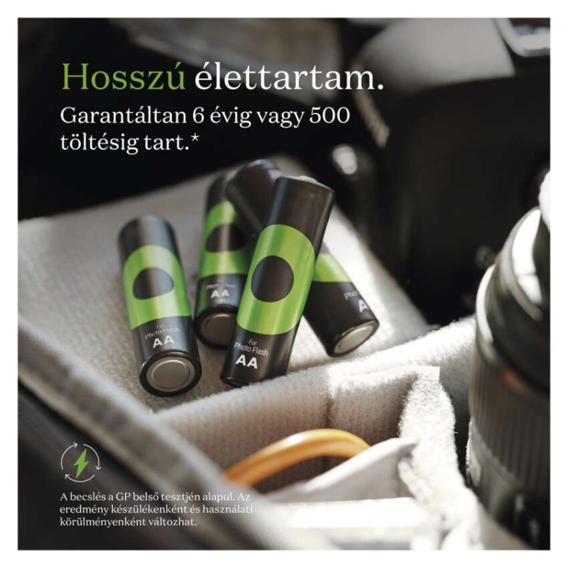 GP ReCyko Pro NiMH Akkumulátor HR6 (AA) 4db