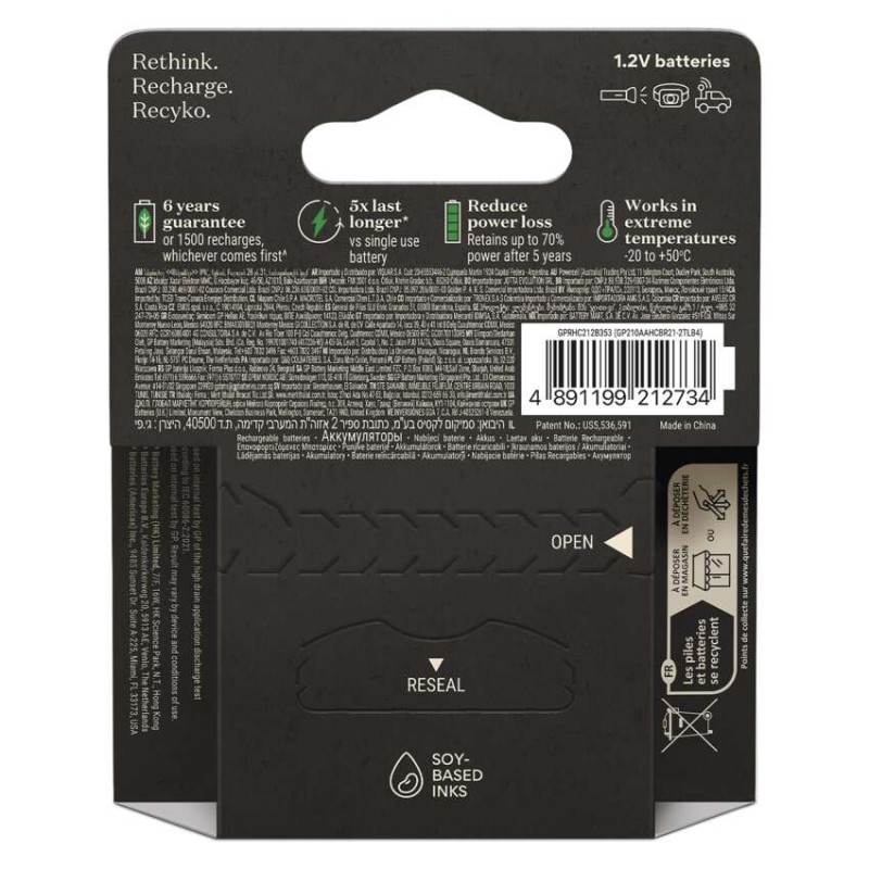 GP Akumulatorek ReCyko Pro AA (HR6) 4 szt.