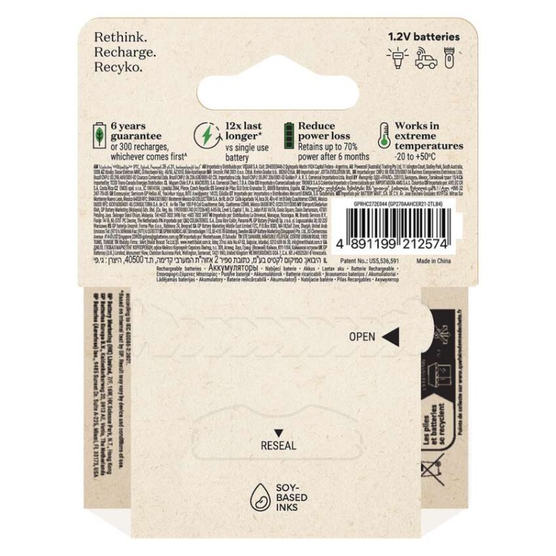 GP Akumulatorek ReCyko 2600 AA (HR6) 4 szt.