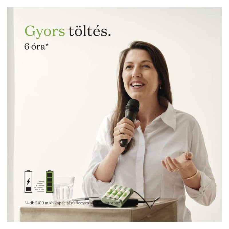 GP ReCyko NiMH Akkumulátor HR14 (C) 3000mAh 2db