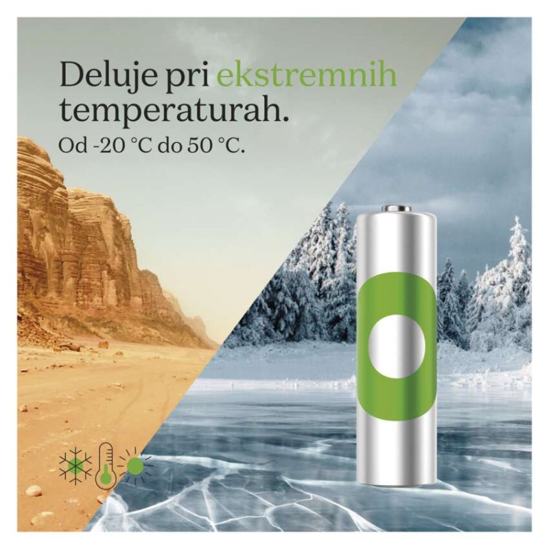 Polnilna baterija GP ReCyko 3000 mAh HR14 (C)