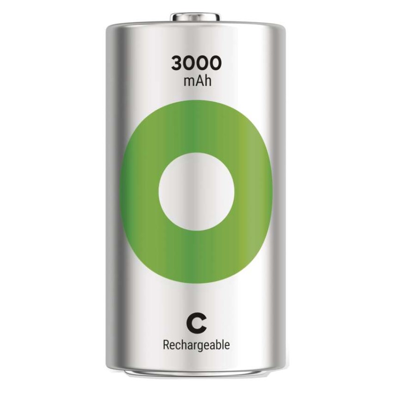 GP ReCyko NiMH Akkumulátor HR14 (C) 3000mAh 2db