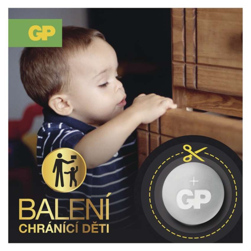 GP lithiová knoflíková baterie CR1025