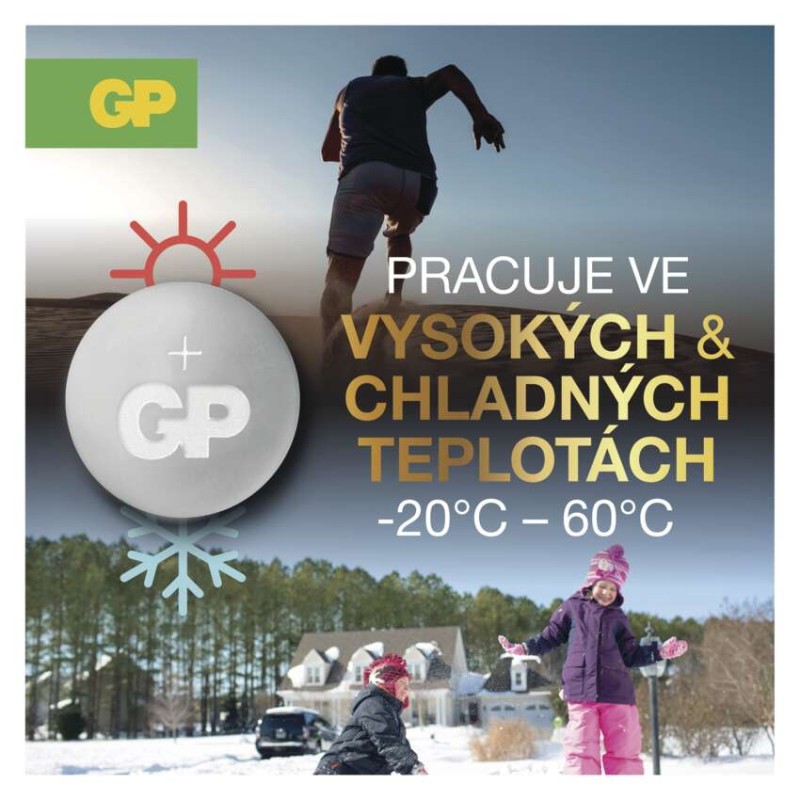 Lithiová knoflíková baterie GP Ultra plus CR1220, 1 ks