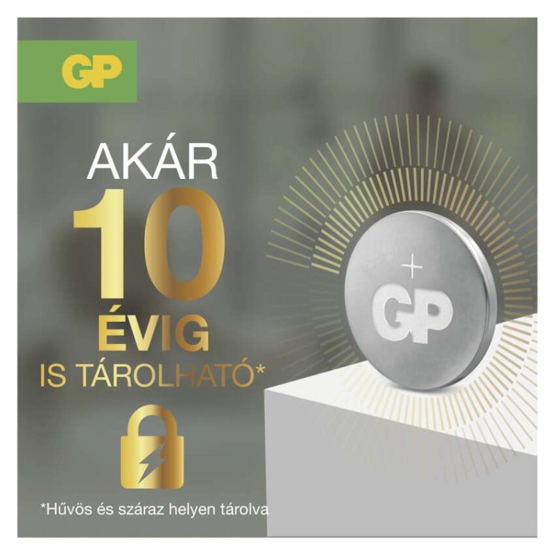 GP Lítium gombelem CR1220 5db/bliszter