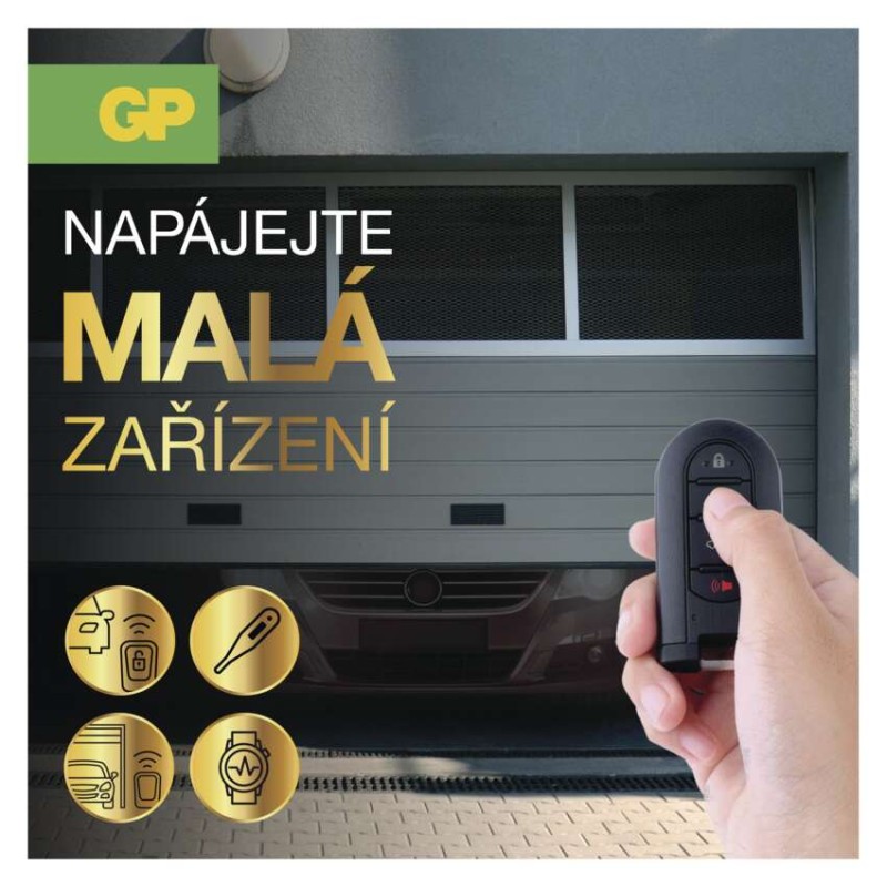 Lithiová knoflíková baterie GP CR1616, 5 ks