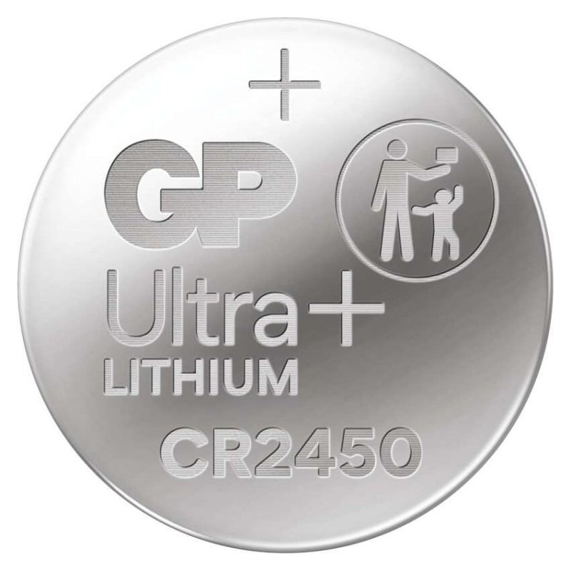 GP Ultra plus Bateria litowa guzikowa CR2450 5 szt.