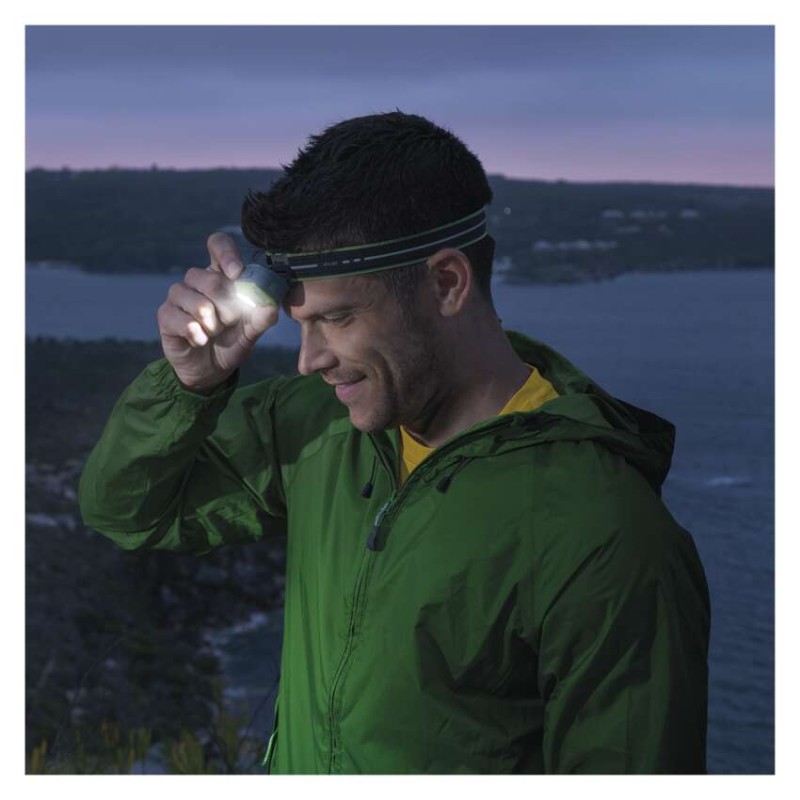 GP Latarka czołowa LED ładowalna Xplor PHR17, 500 lm