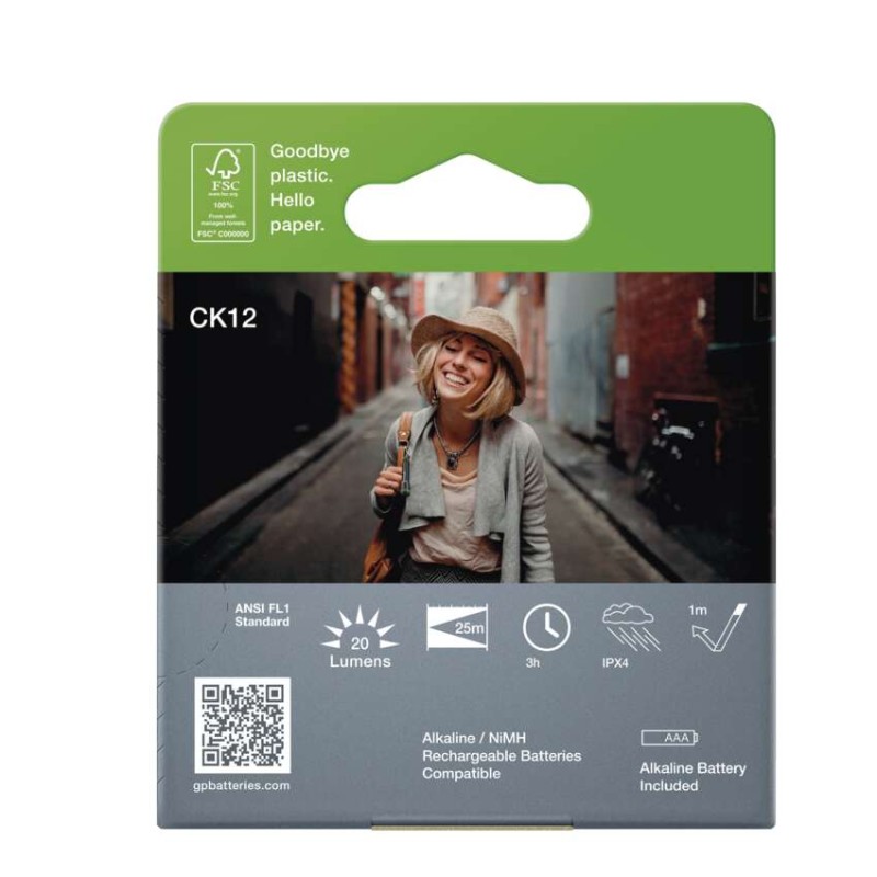 LED přívěšková svítilna GP Discovery CK12, 20 lm