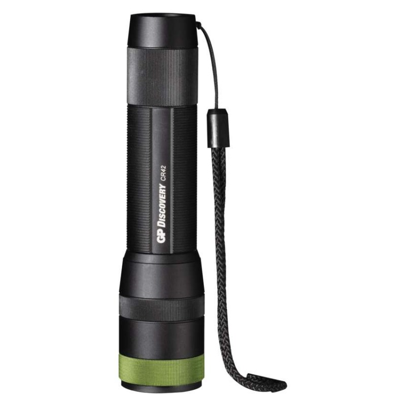 GP Latarka LED ładowalna Discovery CR42 + Li-ion 18650 