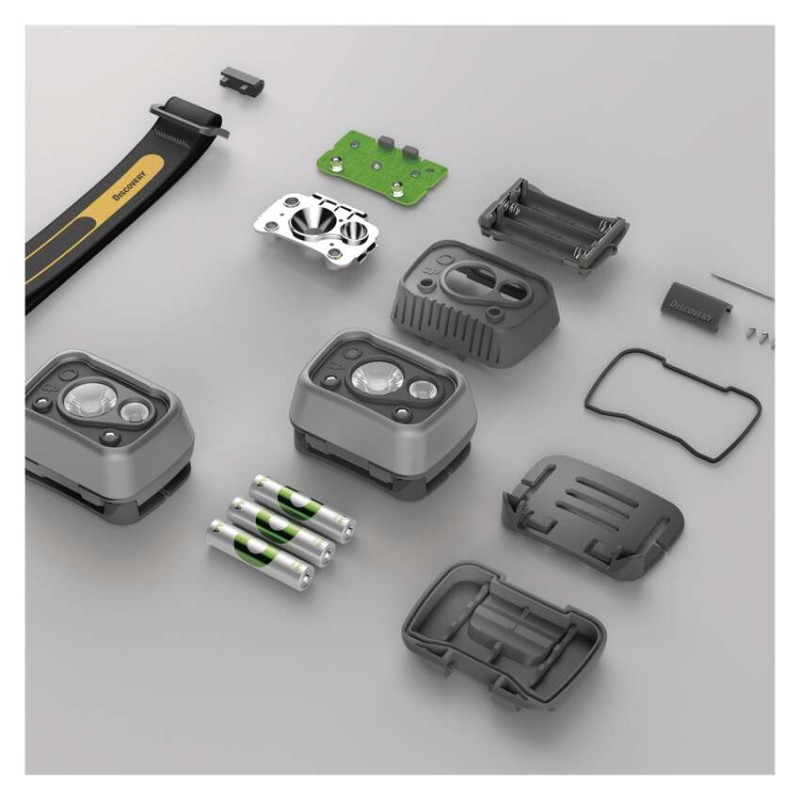 GP Latarka czołowa LED Discovery CHW54, 375 lm