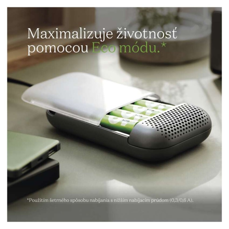 GP nabíjačka batérií Charge 10 S491 + 4× AA