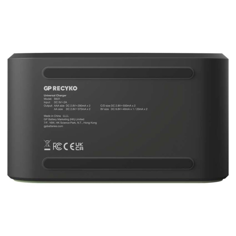 GP akkumulátor töltő B631 univerzális