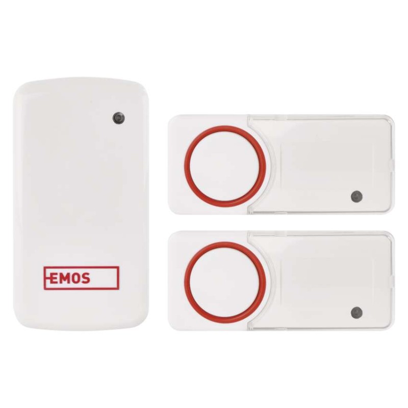 Akuta kodune juhtmevaba uksekell P5750.2T, pistik, 2 nupuga