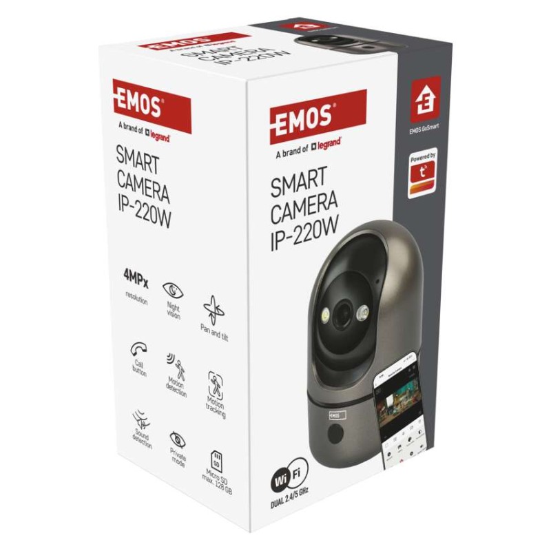 GoSmart Vnitřní otočná kamera IP‑220W s WiFi