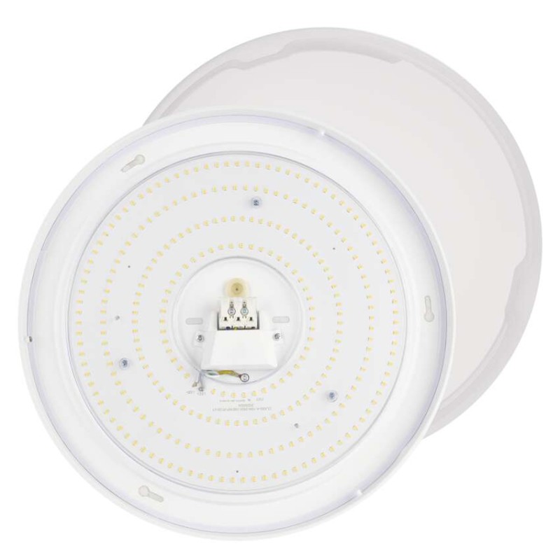 LED přisazené svítidlo TIVI, A CLASS, kruhové bílé 19W, IP44, neutrální bílá