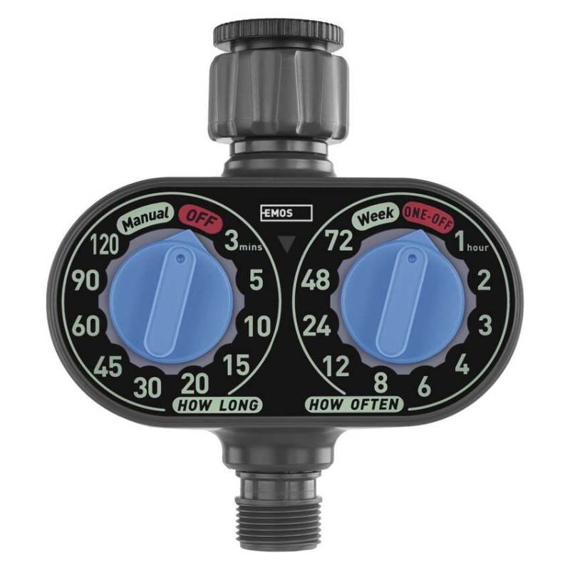 Mechanické zavlažovací hodiny, 1 výstup