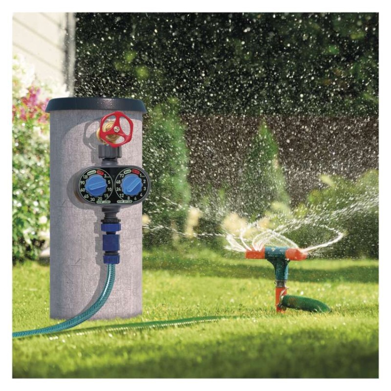 Mechanické zavlažovací hodiny, 1 výstup