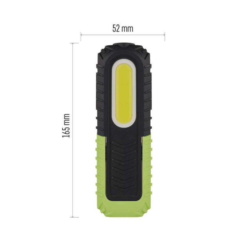 COB LED + LED nabíjecí prac. svítilna P4531, 400 lm, 2000 mAh