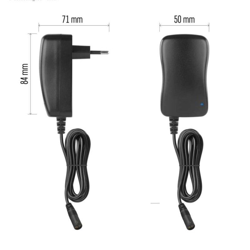 Zasilacz impulsowy 1500mA z wymiennymi końcówkami, USB