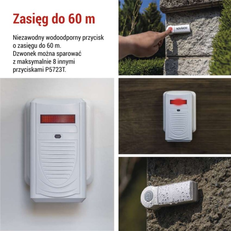 Dzwonek bezprzewodowy do drzwi P5705