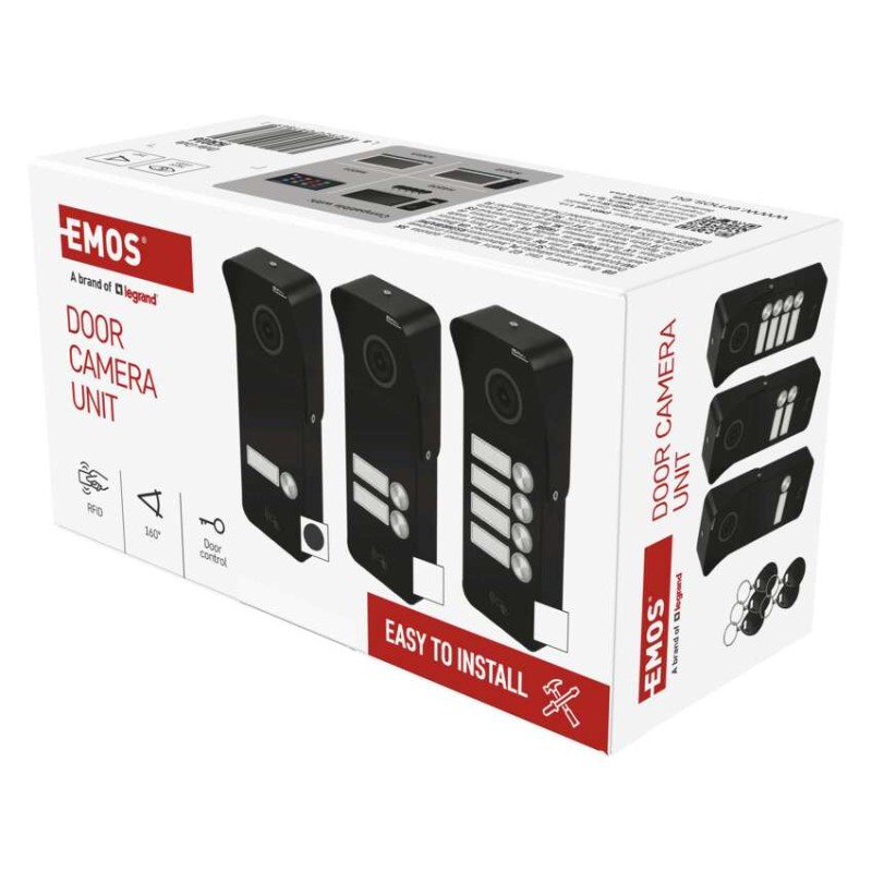 Kamerová jednotka pro monitory a videotelefony EMOS EM-10AHD