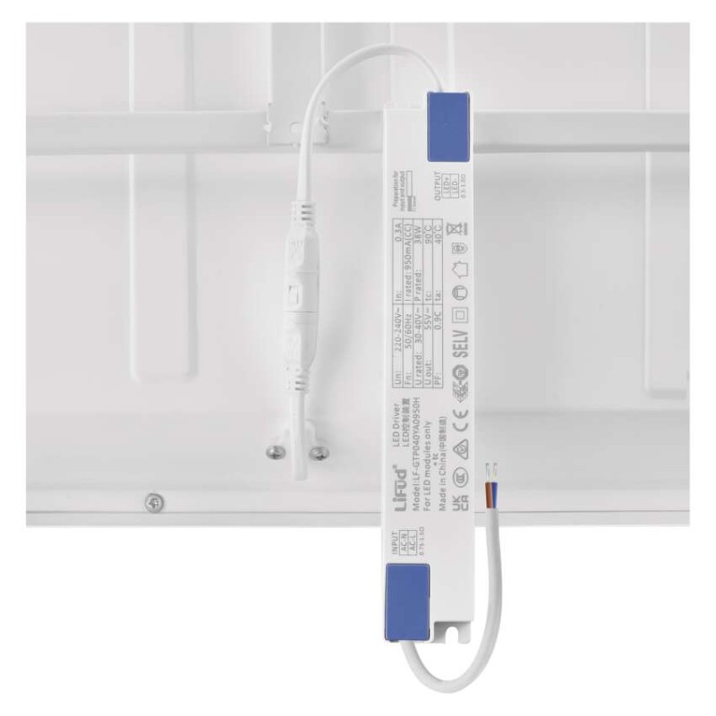 Panel LED natynkowy przysadzony  BAXXO 60×60 36W IP20 neutralna biel