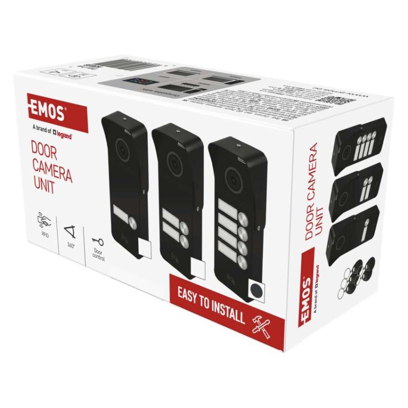 Kamerová jednotka pro monitory a videotelefony EMOS EM-10AHD