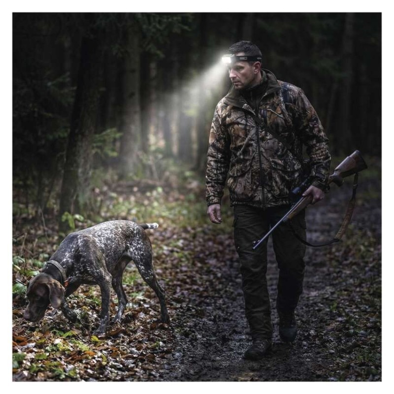 EMOS LED Fejlámpa tölthető P3546, 550 lm, 110 m, Li-Pol 1000 mAh / 3× AAA