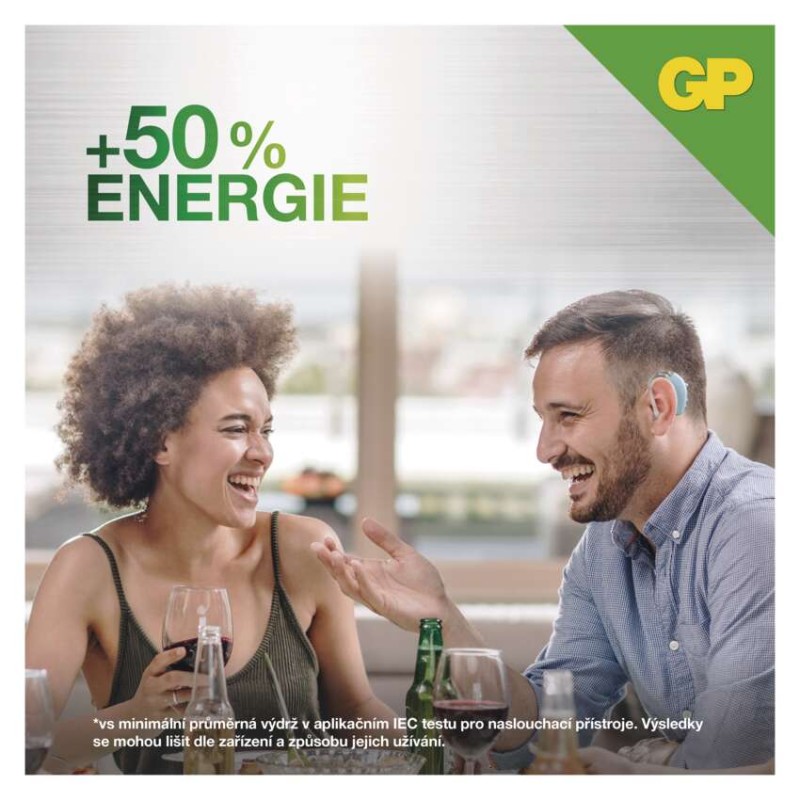 Baterie do naslouchadel GP ZA312 (PR41)