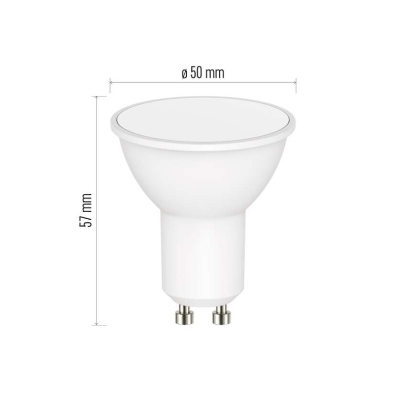 Chytrá LED žárovka GoSmart MR16 / GU10 / 4,8 W (35 W) / 400 lm / RGB / stmívatelná / WiFi