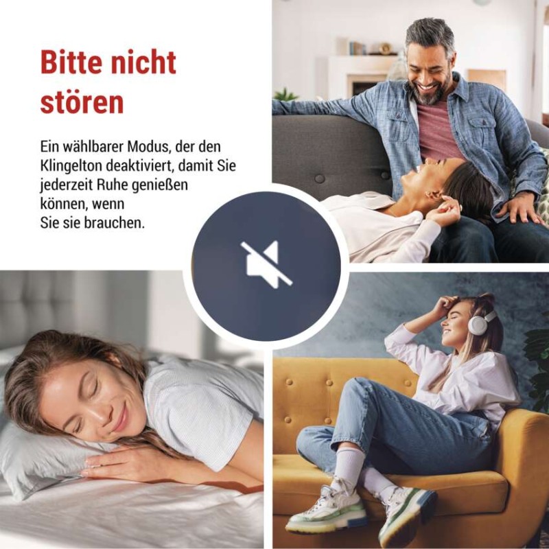 EM-04Z 2WIRE Heim-Video-Türsprechset mit WiFi