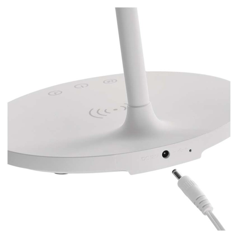 LED stolní lampa OSCAR, bílá