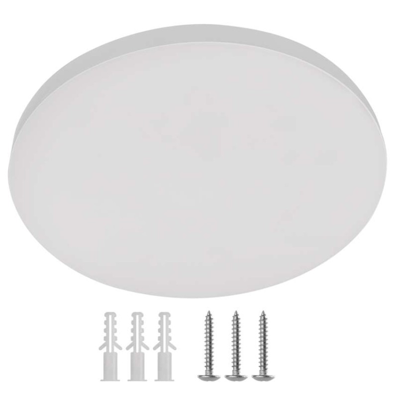 LED-Anbauleuchte DIONI rund, weiß, 32W, mit Farbtemperatur-Änderung