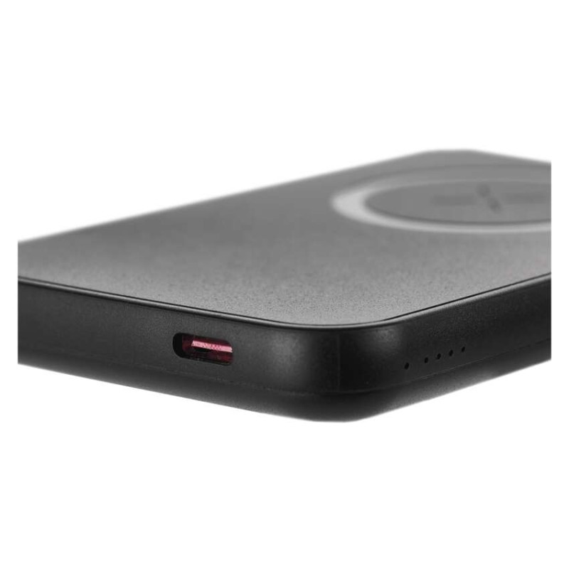 Powerbank EMOS WI 521, 5 000 mAh, 20 W+Wireless, czarny