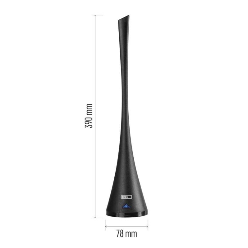 Szobaantenna CITY SPIN-C100, DVB-T2, DAB, FM, LTE/4G/5G szűrő