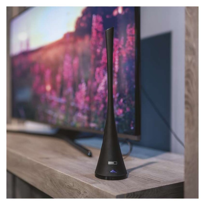 Szobaantenna CITY SPIN-C100, DVB-T2, DAB, FM, LTE/4G/5G szűrő
