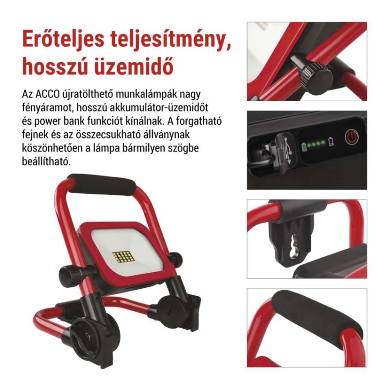 EMOS Profi LED reflektor ACCO 20W 1650lm IP54 hideg fehér