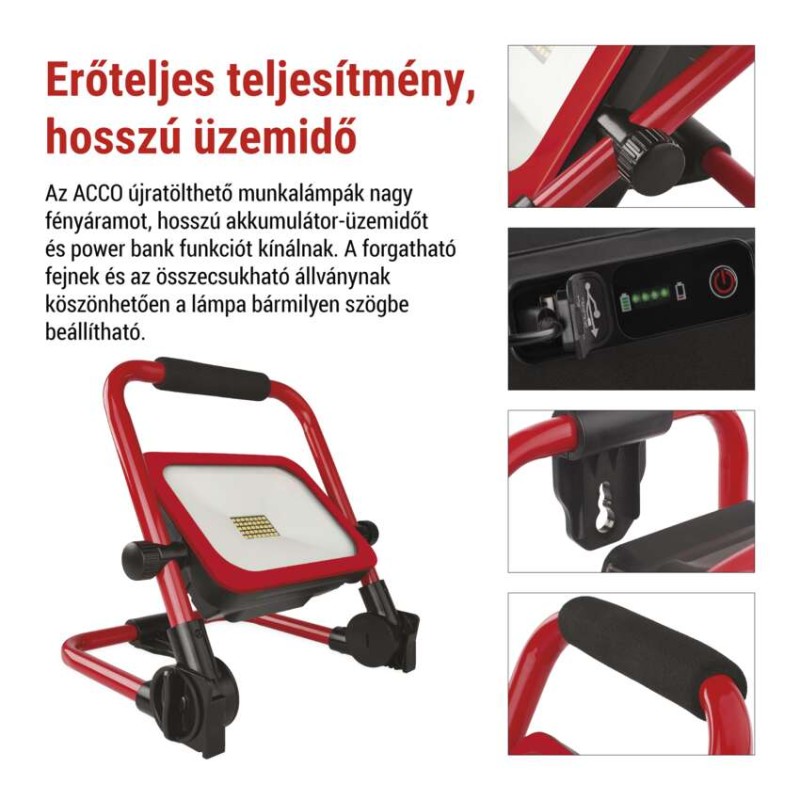 EMOS Profi LED reflektor ACCO 35W 3300lm IP54 hideg fehér