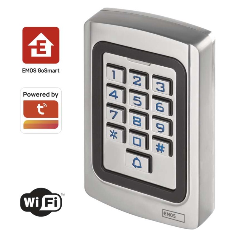 GoSmart Metall Codeschloss IP-006AX, WiFi