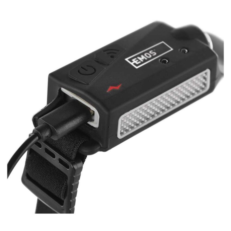 COB LED nabíjecí čelovka P3541, 380 lm, 30 m, Li-Pol 1200 mAh