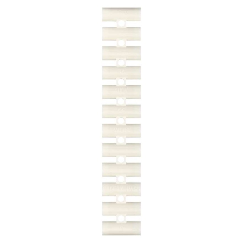 Listwa zaciskowa 2,5–4mm2, biała, 10 szt