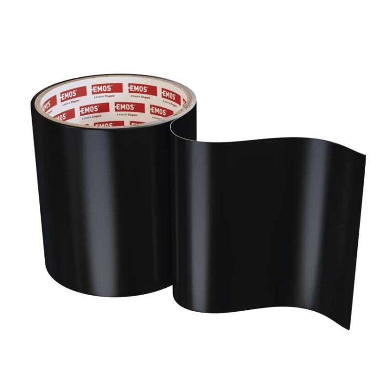 Reparaturklebeband für Schwimmbecken, 1 m × 100 mm, schwarz