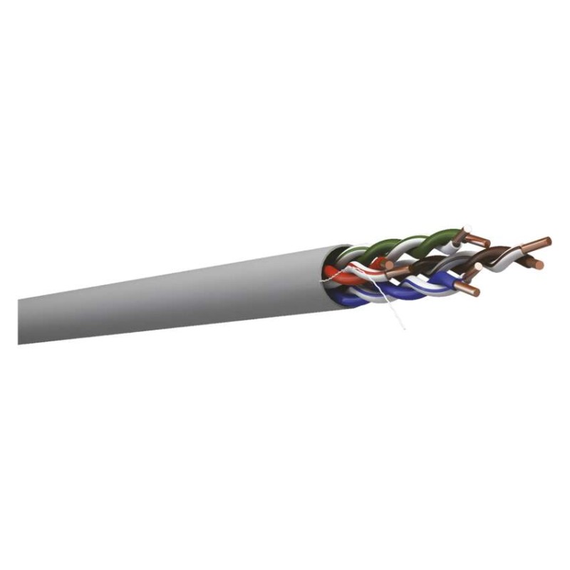 Duomenų perdavimo kabelis UTP CAT 5E PVC Basic, 100 m